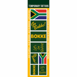 Go Bokke Rugby Tattoos