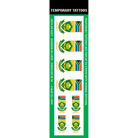 SA Cricket (Proteas) Tattoos