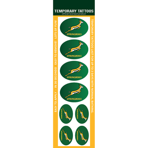 Springboks Rugby Tattoos